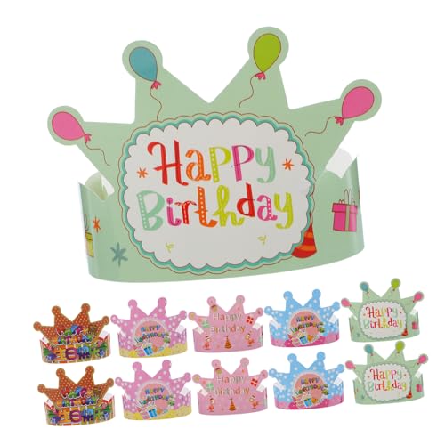 CATIEBYE 100 Stück Teiliges Geburtstagspapier Bunte Party Kopfschmuck Leichtes Papiermaterial Vielseitige Dekoration für Jungen und Mädchen Geburtstagsfeier für Kinderpartys und Fotospaß CATIEBYE 100 Stück Teiliges Geburtstagspapier Bunte Party Kopfschmuck Leichtes Papiermaterial Vielseitige Dekoration für Jungen und Mädchen Geburtstagsfeier für Kinderpartys und Fotospaß von CATIEBYE