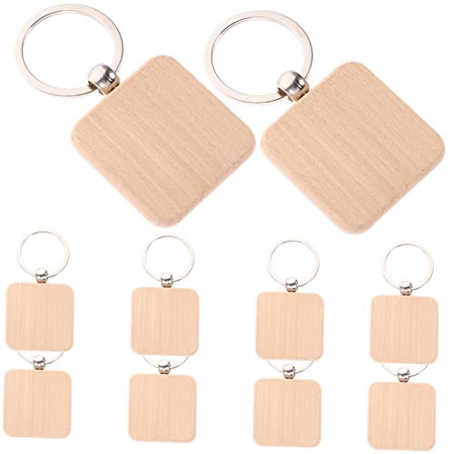 CATIEBYE 10Stücke DIY Holz Schlüsselanhänger Rohlinge Blanko Schlüsselketten für Kreative Bastelideen Personalisierbare Holzanhänger für Dekorationen für Handwerk CATIEBYE 10Stücke DIY Holz Schlüsselanhänger Rohlinge Blanko Schlüsselketten für Kreative Bastelideen Personalisierbare Holzanhänger für Dekorationen für Handwerk von CATIEBYE