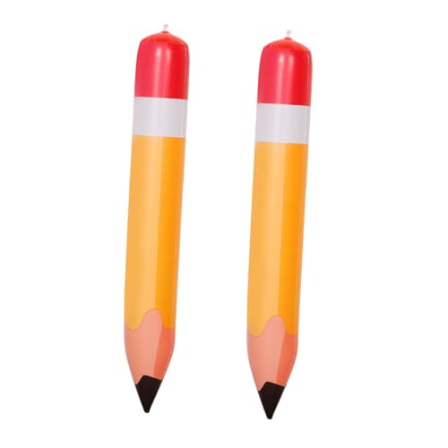 CATIEBYE 2 Stück Aufblasbarer PVC Bleistift Klassenzimmer Dekoration Schulanfang Party Deko Lustiger Riesen Buntstift Luftballon Zurück zur Schule CATIEBYE 2 Stück Aufblasbarer PVC Bleistift Klassenzimmer Dekoration Schulanfang Party Deko Lustiger Riesen Buntstift Luftballon Zurück zur Schule von CATIEBYE