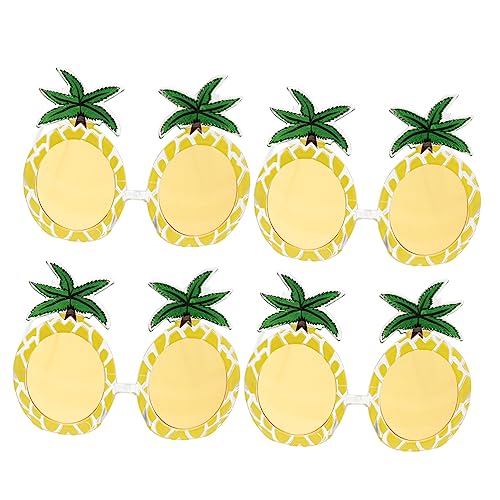 CATIEBYE 4Paare Tropische Ananas Sonnenbrille Witzige Partybrillen Für Unvergessliche Feiern Kreative Kostümzubehör Für Männer Frauen Langlebig CATIEBYE 4Paare Tropische Ananas Sonnenbrille Witzige Partybrillen Für Unvergessliche Feiern Kreative Kostümzubehör Für Männer Frauen Langlebig von CATIEBYE