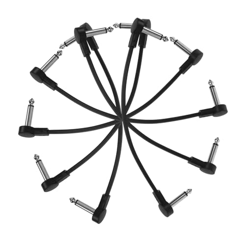 CATIEBYE 6Stücke Gitarren Effektkabel Verbindungsleitung für Gitarre Plug And Play Design Robust für Effektive Nutzung CATIEBYE 6Stücke Gitarren Effektkabel Verbindungsleitung für Gitarre Plug And Play Design Robust für Effektive Nutzung von CATIEBYE