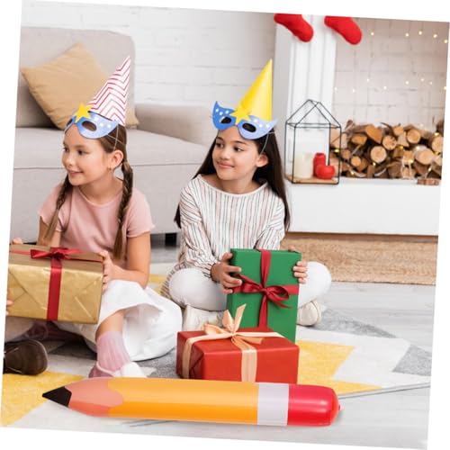CATIEBYE 7 Stück Teiliges PVC Aufblasbarer Bleistift Bunte Riesige Deko für Klassenzimmer und Geburtstagsfeiern Leicht Aufzuhängen Tragbar Farbenfrohe Party und Schulanfang Dekoration CATIEBYE 7 Stück Teiliges PVC Aufblasbarer Bleistift Bunte Riesige Deko für Klassenzimmer und Geburtstagsfeiern Leicht Aufzuhängen Tragbar Farbenfrohe Party und Schulanfang Dekoration von CATIEBYE
