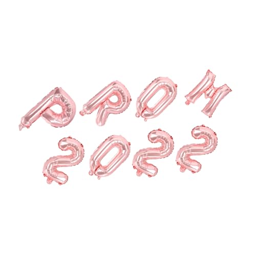 CATIEBYE 8 Stück Teiliges Luftballon in Roségold Kreative Abschlussfeier Dekoration mit Zahlen und Buchstabenballons Langlebig Heliumgeeignet für Abschluss Saison Party und CATIEBYE 8 Stück Teiliges Luftballon in Roségold Kreative Abschlussfeier Dekoration mit Zahlen und Buchstabenballons Langlebig Heliumgeeignet für Abschluss Saison Party und von CATIEBYE