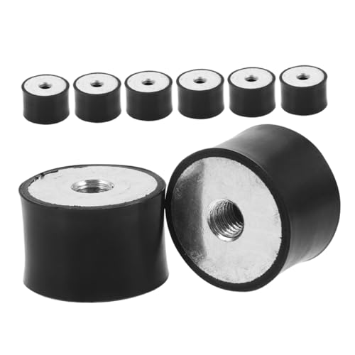 CATIEBYE 8 Stück Vibrationsisolationspads: Gummi-vibrationsisolator-montage, Stoßdämpfer, Silentblöcke Für Auto-boot-spulen, Schwarz CATIEBYE 8 Stück Vibrationsisolationspads: Gummi-vibrationsisolator-montage, Stoßdämpfer, Silentblöcke Für Auto-boot-spulen, Schwarz von CATIEBYE