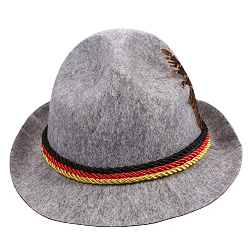 CATIEBYE Halloween Panama Jazz Hut Kreativer Federhut Unisex Umweltfreundlich Langlebig Für Party Verkleidung Karneval CATIEBYE Halloween Panama Jazz Hut Kreativer Federhut Unisex Umweltfreundlich Langlebig Für Party Verkleidung Karneval von CATIEBYE