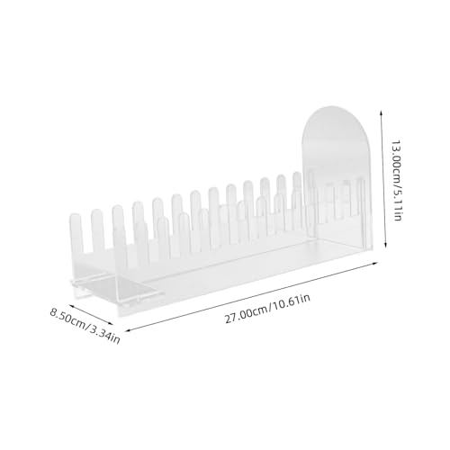 CATIEBYE Lagiger Postkartenhalter Transparent Kompakter Robuster Grußkarten Displayständer Einfacher Zusammenbau Platzsparend Langlebig für Sammelkarten und Visitenkarten CATIEBYE Lagiger Postkartenhalter Transparent Kompakter Robuster Grußkarten Displayständer Einfacher Zusammenbau Platzsparend Langlebig für Sammelkarten und Visitenkarten von CATIEBYE