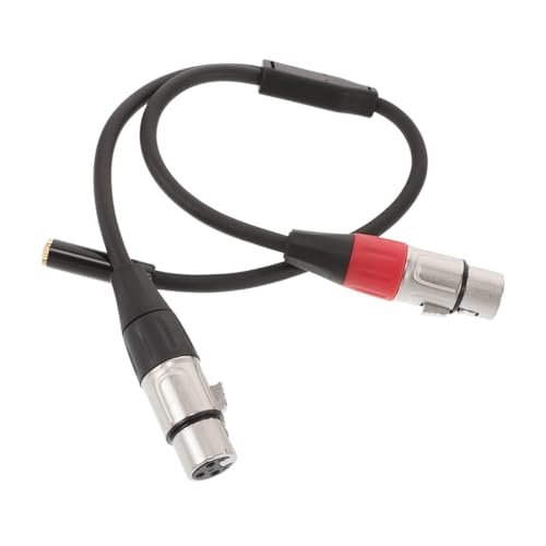 CATIEBYE Xlr Splitterkabel Dual Xlr Y Kabel mit Poligem Stecker Lösung für Mikrofonanschlüsse Effektive Interferenzabschirmung und Gerätekompatibilität CATIEBYE Xlr Splitterkabel Dual Xlr Y Kabel mit Poligem Stecker Lösung für Mikrofonanschlüsse Effektive Interferenzabschirmung und Gerätekompatibilität von CATIEBYE