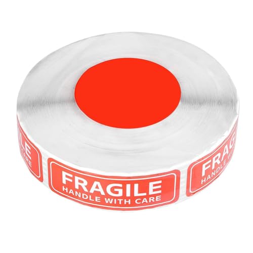 CATIEBYE Zerbrechlich Aufkleber Selbstklebend mit Großer Warnhinweis Etiketten für Sichere Verpackung und Versand Transparent Extra Stark Haftend für Umzug und Transport CATIEBYE Zerbrechlich Aufkleber Selbstklebend mit Großer Warnhinweis Etiketten für Sichere Verpackung und Versand Transparent Extra Stark Haftend für Umzug und Transport von CATIEBYE