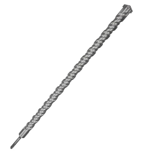 CAVATINY SDS Plus Bohrer 32x600mm - SDS Hammerbohrer für beton, ziegel, zement, stein mit 4 Schneiden - SDS Plus-Schaft passend für Bohrhammer CAVATINY SDS Plus Bohrer 32x600mm - SDS Hammerbohrer für beton, ziegel, zement, stein mit 4 Schneiden - SDS Plus-Schaft passend für Bohrhammer von CAVATINY