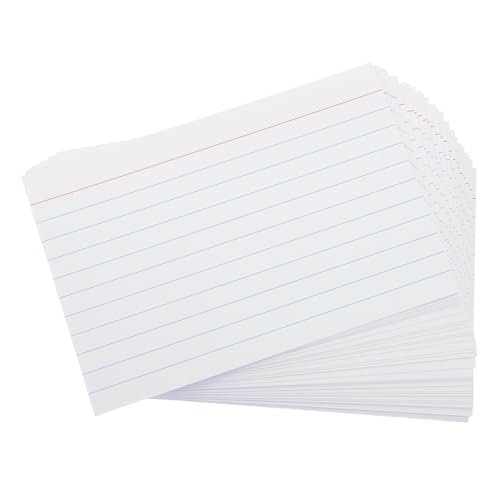 200 Linierte Karteikarten: Horizontal Linierte Karteikarten, Schwerer Notizblock Für Schule, Büro, Zuhause, Notizen, Karteikarten, Listen, Lernen, Prüfungen, Präsentationen 200 Linierte Karteikarten: Horizontal Linierte Karteikarten, Schwerer Notizblock Für Schule, Büro, Zuhause, Notizen, Karteikarten, Listen, Lernen, Prüfungen, Präsentationen von CAXUSD