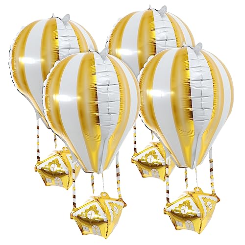 4 Stück Heißluftballon seidenband bandfeile hochzeitslaken balloon hochzeitsdirndl Partyballons goldene Luftballons Geburtstagsparty-Dekoration Geburtstagsversorgung Aluminiumfolie CAXUSD 4 Stück Heißluftballon seidenband bandfeile hochzeitslaken balloon hochzeitsdirndl Partyballons goldene Luftballons Geburtstagsparty-Dekoration Geburtstagsversorgung Aluminiumfolie CAXUSD von CAXUSD