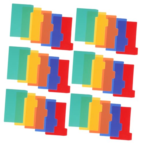 CAXUSD 1 Satz American Label -Karteikarte Farbcodierte Indexkarten Karten mit Tabs Etikettenkarten Büro küchenorganisation Notizkarten mit Trennwänden Schallplattenteiler Kartenteiler PVC CAXUSD 1 Satz American Label -Karteikarte Farbcodierte Indexkarten Karten mit Tabs Etikettenkarten Büro küchenorganisation Notizkarten mit Trennwänden Schallplattenteiler Kartenteiler PVC von CAXUSD