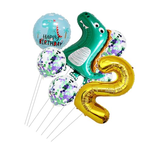 CAXUSD 1 Satz Dinosaurier-ballon-set Partyballon Partyschmuck Luftballons Als Partydeko Geburtstag Luftballons Dekorative Luftballons Zum Geburtstag Dinosaurier-ballons Aluminiumfolie CAXUSD 1 Satz Dinosaurier-ballon-set Partyballon Partyschmuck Luftballons Als Partydeko Geburtstag Luftballons Dekorative Luftballons Zum Geburtstag Dinosaurier-ballons Aluminiumfolie von CAXUSD