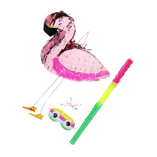 CAXUSD 1 Satz Flamingo Pinata Tropische Piñata Halloween-party-pinata Requisiten Für Flamingo-fotoautomaten -piñata Hawaii-flamingo-partydekorationen Pinata-stick Papier Rosa CAXUSD 1 Satz Flamingo Pinata Tropische Piñata Halloween-party-pinata Requisiten Für Flamingo-fotoautomaten -piñata Hawaii-flamingo-partydekorationen Pinata-stick Papier Rosa von CAXUSD