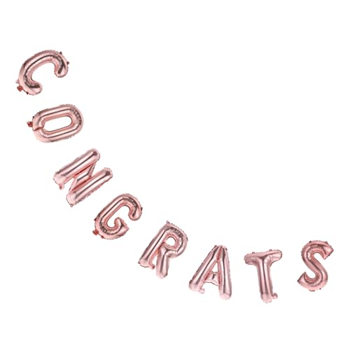 CAXUSD 16 Congrats Aluminiumfolie Ballon Set für 2022 Graduierung Party Absolvent Ballon Ornament CAXUSD 16 Congrats Aluminiumfolie Ballon Set für 2022 Graduierung Party Absolvent Ballon Ornament von CAXUSD