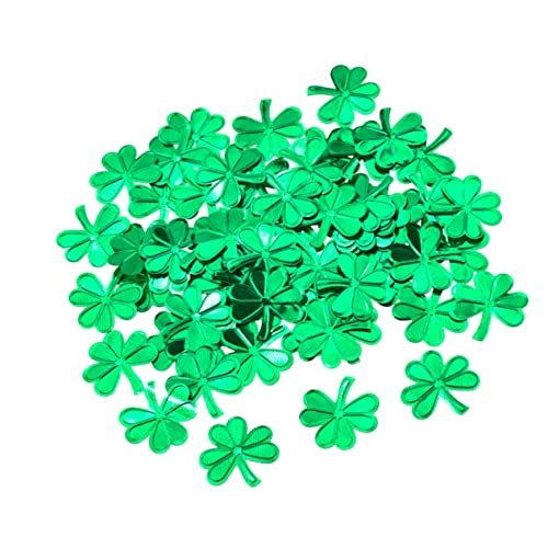 CAXUSD 1 Satz Klee Dekoration Patricks Verzierungen Flecken Party Kleeblatt-Konfetti für den Tisch Shamrock -Ausschnitte st Heilige funkeln Kleeblatt-Paillette Kleeblatt Konfetti Grün CAXUSD 1 Satz Klee Dekoration Patricks Verzierungen Flecken Party Kleeblatt-Konfetti für den Tisch Shamrock -Ausschnitte st Heilige funkeln Kleeblatt-Paillette Kleeblatt Konfetti Grün von CAXUSD