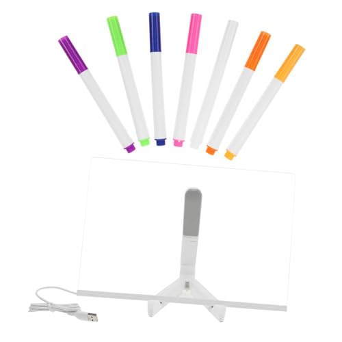 CAXUSD 1 Satz Led -handschriftbrett Led-noteboard Leuchtendes Zeichenbrett Led-zeichenbrett Für Led-zeichenblock Mit Markern Löschbares Led-zeichenbrett Malbrett Transparent Stoff CAXUSD 1 Satz Led -handschriftbrett Led-noteboard Leuchtendes Zeichenbrett Led-zeichenbrett Für Led-zeichenblock Mit Markern Löschbares Led-zeichenbrett Malbrett Transparent Stoff von CAXUSD