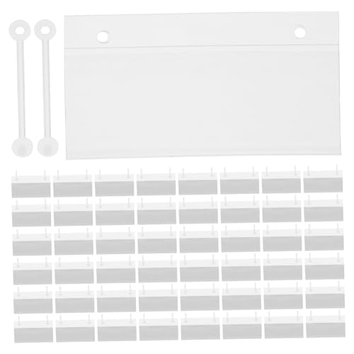 CAXUSD 1 Satz Netball kleine Karte Inventar -Tags Supermarkt-Etikettenhalter leere Etiketten-Display-Tags Warenanhänger Supermarkt-Preisschildhalter PVC Transparent CAXUSD 1 Satz Netball kleine Karte Inventar -Tags Supermarkt-Etikettenhalter leere Etiketten-Display-Tags Warenanhänger Supermarkt-Preisschildhalter PVC Transparent von CAXUSD