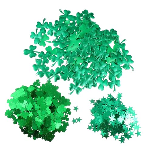 CAXUSD 1 Set Papierausschnitte Zum St. Patricks Day Kleeblatt-partydekoration Gastgeschenk Für Familiengeburtstagsfeiern Für Jungen Und Mädchen von CAXUSD