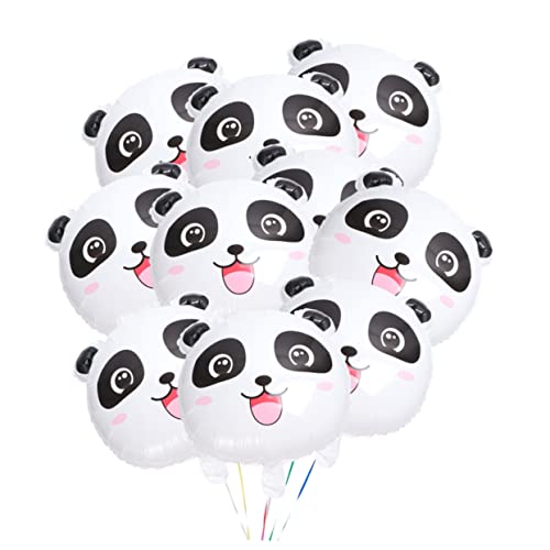 CAXUSD 1 Set 20 Stück Riesenpanda Aluminiumfolie Ballon Dekoration Panda Folienballon Partyballon Festivalballon Festival Folienballon Schwarze Aluminiumfolie CAXUSD 1 Set 20 Stück Riesenpanda Aluminiumfolie Ballon Dekoration Panda Folienballon Partyballon Festivalballon Festival Folienballon Schwarze Aluminiumfolie von CAXUSD