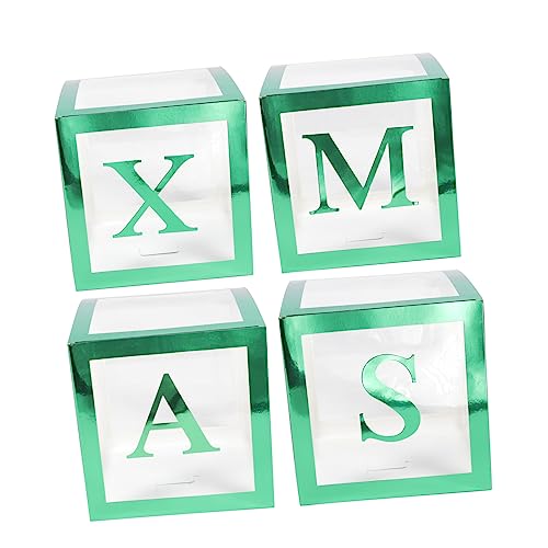 CAXUSD 1 Set Weihnachtsballonboxen Sichtbare Weihnachtszeige-kästchen Festival Ballon-fälle CAXUSD 1 Set Weihnachtsballonboxen Sichtbare Weihnachtszeige-kästchen Festival Ballon-fälle von CAXUSD