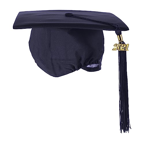 CAXUSD 1 Stk Abiturmütze Abschlusskappen für Kinder akademische Obergrenze Tiara Hüte nützlicher Partyhut aussagekräftige Abschlusskappe Erwachsener Kopfbedeckung Quaste von CAXUSD