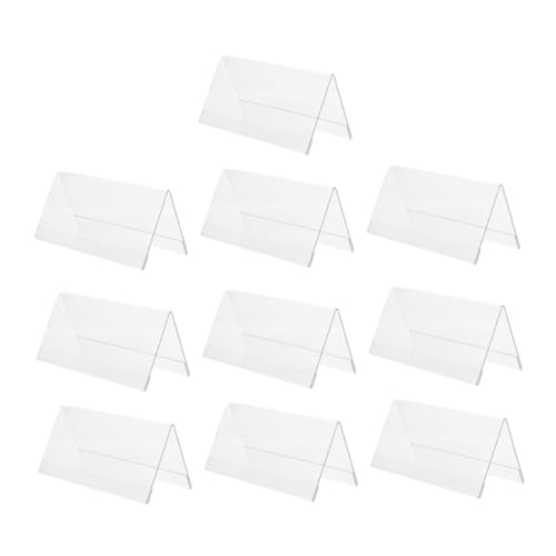 CAXUSD 10 Stück Acryl-tisch-namensschildhalter, V-form, Doppelseitiges Typenschild Für Den Schreibtisch, Klarer Schilderhalter Für Meetings, Konferenzen, 150 X 80 Mm CAXUSD 10 Stück Acryl-tisch-namensschildhalter, V-form, Doppelseitiges Typenschild Für Den Schreibtisch, Klarer Schilderhalter Für Meetings, Konferenzen, 150 X 80 Mm von CAXUSD