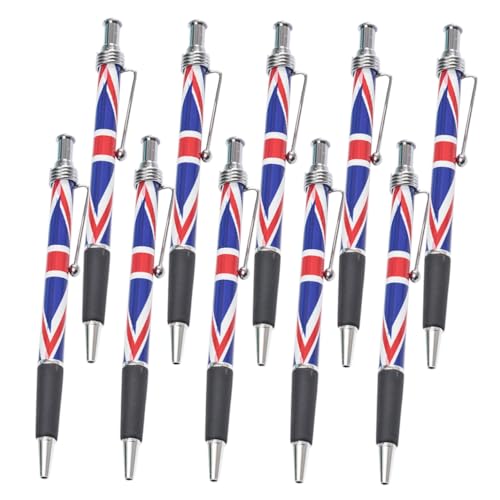 CAXUSD 10 Stück Kugelschreiber mit Flagge Tintenstift Home-Office-Stift Patriotische Stifte Büroschreibstift Patriotischer Stift Büro-Kugelschreiber Kugelschreiber für die Schule Plastik CAXUSD 10 Stück Kugelschreiber mit Flagge Tintenstift Home-Office-Stift Patriotische Stifte Büroschreibstift Patriotischer Stift Büro-Kugelschreiber Kugelschreiber für die Schule Plastik von CAXUSD