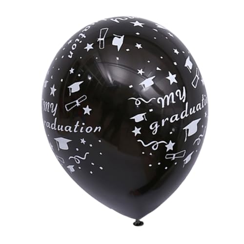 CAXUSD 100 Stück 1 Abschlussballons deckenverkleidung luftballons Festliche Dekoration ballonie Abschlussball Dekoration gasballon Abschlussfeierzubehör 2020 Ballonbogen-Kit Latexballon von CAXUSD
