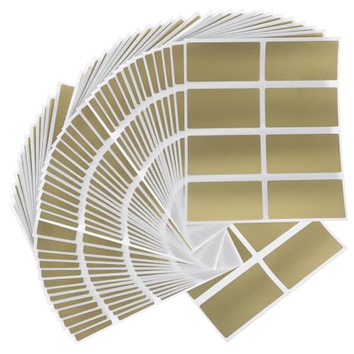 CAXUSD 100 Stück Goldene Scratch Off Sticker Selbstklebend Rubbelaufkleber für Spielkarten Geburtstag Überraschung Spiel Preisvergabe DIY Beschriftbar CAXUSD 100 Stück Goldene Scratch Off Sticker Selbstklebend Rubbelaufkleber für Spielkarten Geburtstag Überraschung Spiel Preisvergabe DIY Beschriftbar von CAXUSD