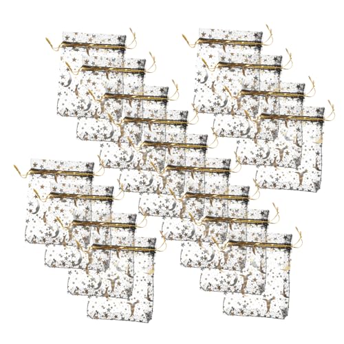 CAXUSD 100 Stück Xingyue-Beutel mit Kordelzug geschenktüten aufbewahrungssack Kabelbeutel bonbontüte pralinentüten reine Geschenktüte Organza-Partybevorzugungsbeutel Goodie -Taschen Black CAXUSD 100 Stück Xingyue-Beutel mit Kordelzug geschenktüten aufbewahrungssack Kabelbeutel bonbontüte pralinentüten reine Geschenktüte Organza-Partybevorzugungsbeutel Goodie -Taschen Black von CAXUSD