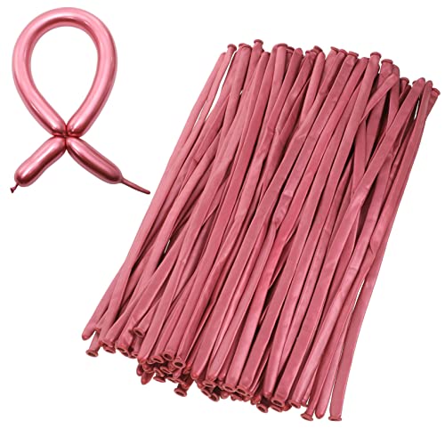 CAXUSD 100st Langer Ballon Hochzeitsdeko Szenenlayout- Dekorative Luftballons Für Partys Partybevorzugung Lange Luftballons Massenballons Dekorative Latexballons Emulsion Rot CAXUSD 100st Langer Ballon Hochzeitsdeko Szenenlayout- Dekorative Luftballons Für Partys Partybevorzugung Lange Luftballons Massenballons Dekorative Latexballons Emulsion Rot von CAXUSD