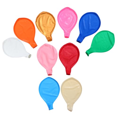 CAXUSD 10Er-Set Extra großer runder Ballon 3 große luftballons große ballons balongas ballonset Memorable moments decorations ballongas Partyballons Ballons Party-Requisite Emulsion von CAXUSD