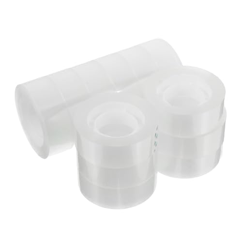 CAXUSD 12 Rollen Tesafilm strapazierfähiges transparentes Klebeband Eishockeyband Massenband Bandverpackung Transparentes, robustes Klebeband Transferband aus Papier bopp CAXUSD 12 Rollen Tesafilm strapazierfähiges transparentes Klebeband Eishockeyband Massenband Bandverpackung Transparentes, robustes Klebeband Transferband aus Papier bopp von CAXUSD