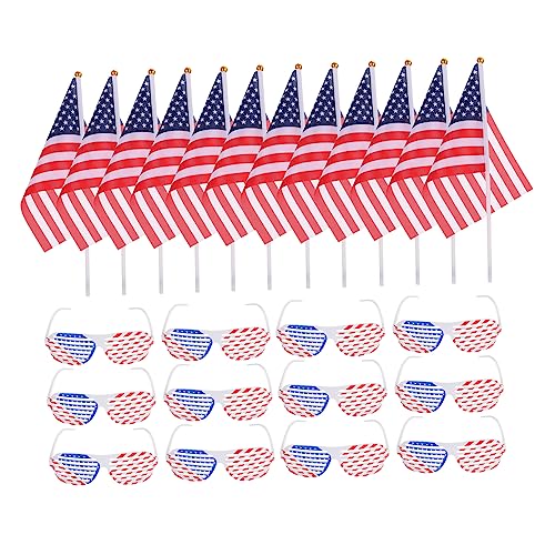 CAXUSD 12 Sätze Brille der amerikanischen Flagge patriotische Flagge US-Flaggen-Sonnenbrille Amerikanische Flagge Augenklappe Amerikanische Flagge Sonnenbrille Shutterbrille mit US-Flagge CAXUSD 12 Sätze Brille der amerikanischen Flagge patriotische Flagge US-Flaggen-Sonnenbrille Amerikanische Flagge Augenklappe Amerikanische Flagge Sonnenbrille Shutterbrille mit US-Flagge von CAXUSD