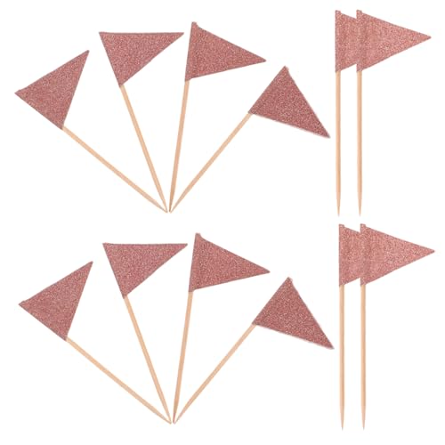 CAXUSD 12stücke Zahnstocherfahnen Für Kuchen Und Cupcakes Dreieckige Obst Und Käse-fähnchen-picks Für Geburtstagsfeiern Und Hochzeiten Auffälliges Design Stabile Leistung CAXUSD 12stücke Zahnstocherfahnen Für Kuchen Und Cupcakes Dreieckige Obst Und Käse-fähnchen-picks Für Geburtstagsfeiern Und Hochzeiten Auffälliges Design Stabile Leistung von CAXUSD