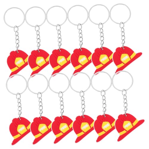 CAXUSD 12 Stück Feuer-Schlüsselanhänger PVC Schlüsselanhänger Roter Schlüsselanhänger Geburtstagsparty Zubehör Kinderparty Gefälligkeiten Feuerwehrmänner Ornament Zinklegierung CAXUSD 12 Stück Feuer-Schlüsselanhänger PVC Schlüsselanhänger Roter Schlüsselanhänger Geburtstagsparty Zubehör Kinderparty Gefälligkeiten Feuerwehrmänner Ornament Zinklegierung von CAXUSD