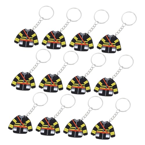 CAXUSD 12 Stück Feuerwehr Kleidungs Anhänger Kreative Schlüsselanhänger Accessoires Für Party Taschen Anhänger Autoschlüssel Accessoires CAXUSD 12 Stück Feuerwehr Kleidungs Anhänger Kreative Schlüsselanhänger Accessoires Für Party Taschen Anhänger Autoschlüssel Accessoires von CAXUSD