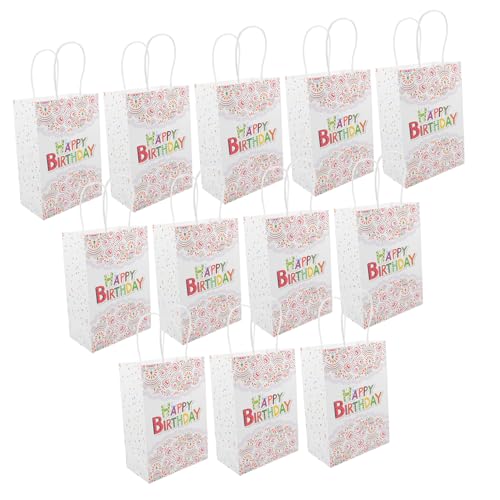 CAXUSD 12 Stück Geschenktüten Snacktüten Goodie Bags Tragetaschen Keksbehälter Geburtstagsparty Geschenktüten Süßigkeitenbeutel Party Süßigkeitentüten Geburtstagsgeschenkbeutel CAXUSD 12 Stück Geschenktüten Snacktüten Goodie Bags Tragetaschen Keksbehälter Geburtstagsparty Geschenktüten Süßigkeitenbeutel Party Süßigkeitentüten Geburtstagsgeschenkbeutel von CAXUSD