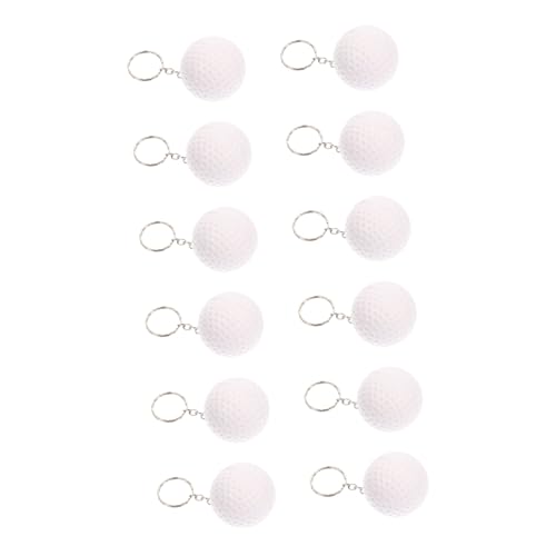 CAXUSD 12 Stück Golf schlüsselanhänger weichnachtsgeschke muttertagsgescgenk car Keychain Rucksackanhänger einzigartige Bälle-Schlüsselanhänger Schlüsselanhänger für Pu Weiß CAXUSD 12 Stück Golf schlüsselanhänger weichnachtsgeschke muttertagsgescgenk car Keychain Rucksackanhänger einzigartige Bälle-Schlüsselanhänger Schlüsselanhänger für Pu Weiß von CAXUSD