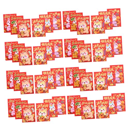 CAXUSD 120 Stück Chinesische Neujahrsumschläge Kartonpferd Motiv Glücksgeldumschläge für Frühlingsfest und Festtage Stabile Papierqualität Symbolische Jahr-des-pferdes Umschläge CAXUSD 120 Stück Chinesische Neujahrsumschläge Kartonpferd Motiv Glücksgeldumschläge für Frühlingsfest und Festtage Stabile Papierqualität Symbolische Jahr-des-pferdes Umschläge von CAXUSD