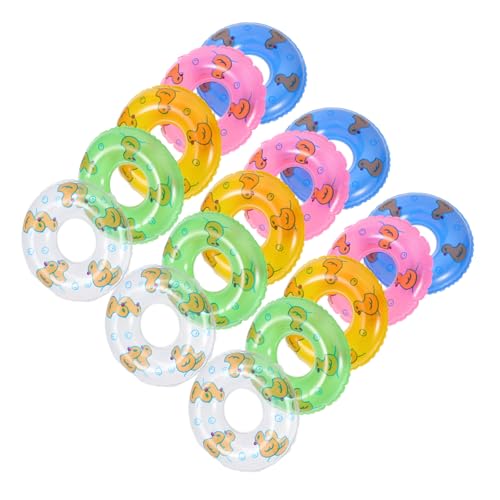 CAXUSD 15 Stück Aufblasbarer Schwimmring Dekorative Schwimmringmodelle Kleine Schwimmringe Cartoon Schwimmringe Mini Schwimmringe Dekorationen Aufblasbare Ringe Requisiten Mini CAXUSD 15 Stück Aufblasbarer Schwimmring Dekorative Schwimmringmodelle Kleine Schwimmringe Cartoon Schwimmringe Mini Schwimmringe Dekorationen Aufblasbare Ringe Requisiten Mini von CAXUSD