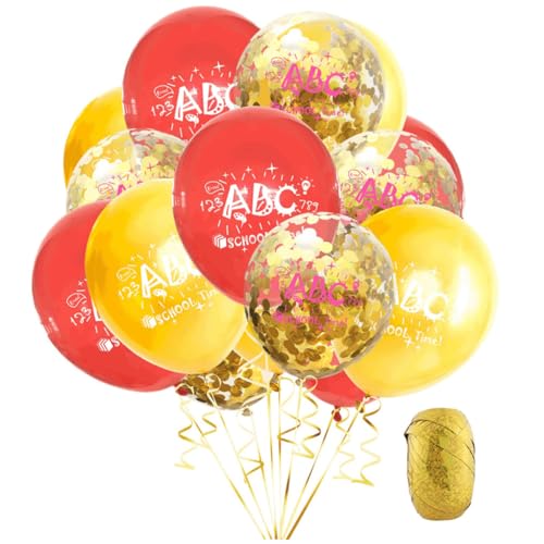 CAXUSD 16 Stück 12 Ballons bedrucken Dekorationen Goldballons Helium konfettiballone deckenverkleidung Glitzerballons party sachen bedruckte Ballons Partyzubehör Luftballons Latexballons CAXUSD 16 Stück 12 Ballons bedrucken Dekorationen Goldballons Helium konfettiballone deckenverkleidung Glitzerballons party sachen bedruckte Ballons Partyzubehör Luftballons Latexballons von CAXUSD