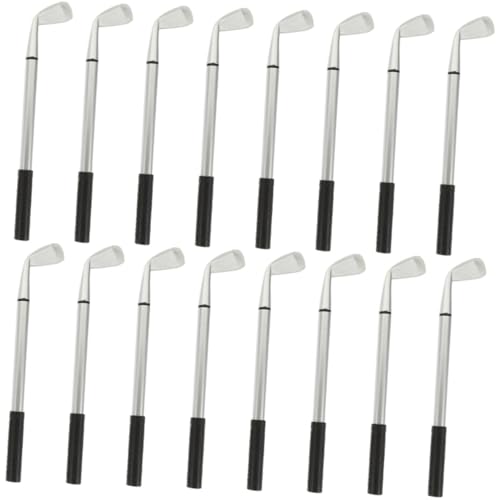 CAXUSD 16 Stück Golf-kugelschreiber Aus Metall Gegenwärtig Damen Golfstift Junge Golfzubehör Golfparty Kind Golf-thema Golfanfänger Schreibwaren Lustige Stifte Bürobedarf Schulbedarf Pp von CAXUSD