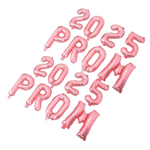 CAXUSD 2 Sätze Abschluss Ballon Diplom-Ballon Herzlichen Glückwunsch, Graduiertenballons Herzlichen Glückwunsch Grad -Ballons Abschluss liefert Absolvent Aluminiumfolie Roségold von CAXUSD