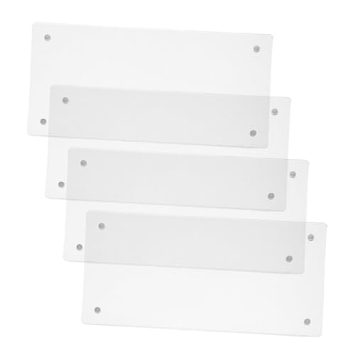 CAXUSD 2 Sets Magnetische Anzeigeschilder Tischkartenhalter Minimalistischer Bilderrahmen Preisschildständer Doppelseitiger Magnetischer Anzeigerahmen Tischkarten von CAXUSD