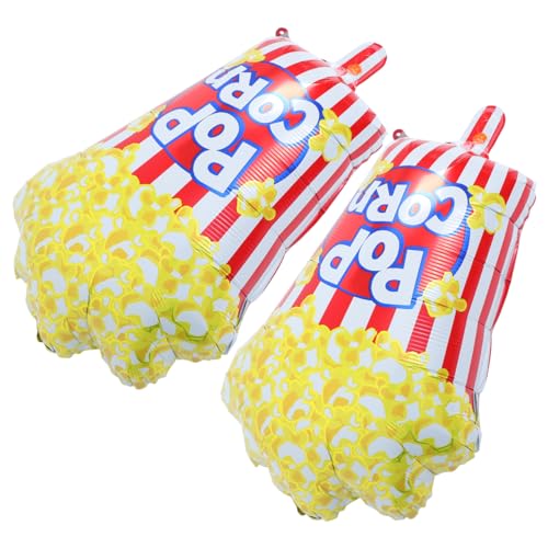 CAXUSD Innovative Popcorn-luftballons Für Die Filmnacht Einfach Aufzubauende Dekoration Für Kindergeburtstage Hochzeitsveranstaltungen von CAXUSD