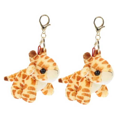 CAXUSD 2 Stück Giraffen Schlüsselanhänger Taschenabzeichen Schlüsselband Für Schlüssel Zubehör Plüsch Trolley Schlüssel Giraffen Schlüsselanhänger Für Damen Ringspule Rosa CAXUSD 2 Stück Giraffen Schlüsselanhänger Taschenabzeichen Schlüsselband Für Schlüssel Zubehör Plüsch Trolley Schlüssel Giraffen Schlüsselanhänger Für Damen Ringspule Rosa von CAXUSD