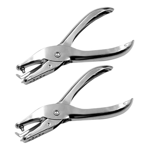 CAXUSD 2 Stück Office Hole Punch Schwerer Schlag Schlagwort Metall -tag -punch 1 Locher Einzellochstempel Einzelner Schlag Diy -loch -schlag Silver Rostfreier Stahl CAXUSD 2 Stück Office Hole Punch Schwerer Schlag Schlagwort Metall -tag -punch 1 Locher Einzellochstempel Einzelner Schlag Diy -loch -schlag Silver Rostfreier Stahl von CAXUSD