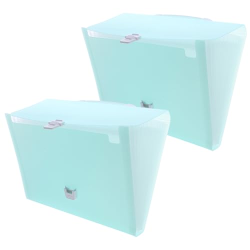 CAXUSD 2 Stück Organ Dokumententasche Ordner Akkordeon Organizer Büro Dokumenten Organizer Tasche Mit Griff CAXUSD 2 Stück Organ Dokumententasche Ordner Akkordeon Organizer Büro Dokumenten Organizer Tasche Mit Griff von CAXUSD